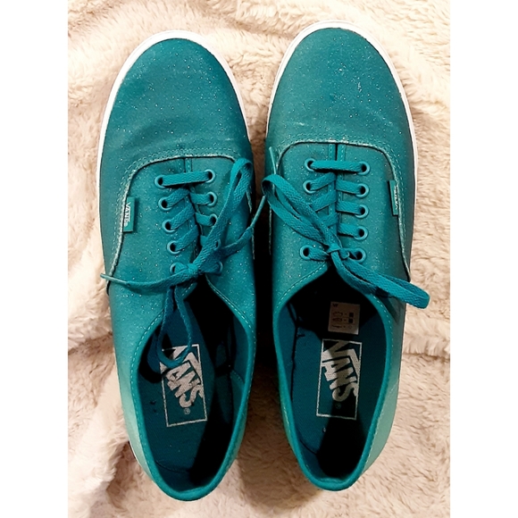 SOLD EUC Vans Ombre Glitter Classics - Picture 2 of 4